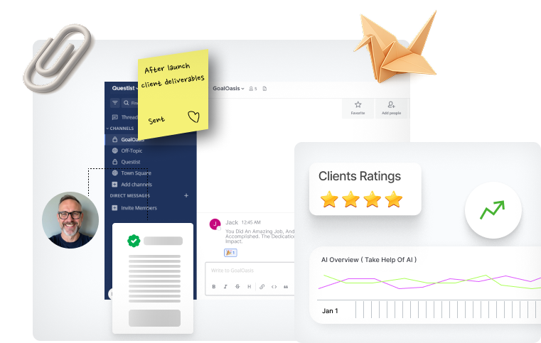 How we work dashboard