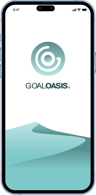 Goal Oasis iPhone mockup